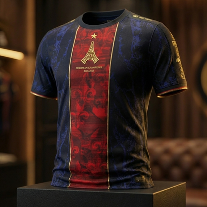 Maillot Éclat PSG Champions d'Europe 2025