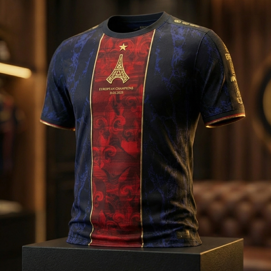 Maillot Éclat PSG Champions d'Europe 2025
