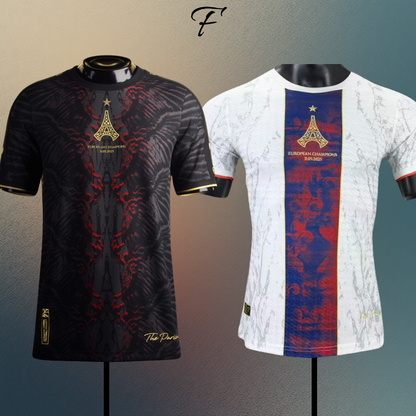 Pack de 2 Maillots Collector PSG Noir et Blanc